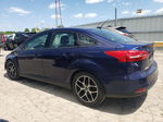 2017 Ford Focus Sel Blue vin: 1FADP3H29HL302438