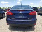 2017 Ford Focus Sel Синий vin: 1FADP3H29HL302438