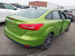 2018 Ford Focus Sel Green vin: 1FADP3H29JL261668