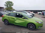 2018 Ford Focus Sel Green vin: 1FADP3H29JL261668