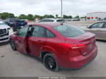 2017 Ford Focus Sel Red vin: 1FADP3H2XHL245635