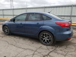 2018 Ford Focus Sel Blue vin: 1FADP3H2XJL209787