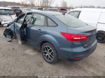 2018 Ford Focus Sel Blue vin: 1FADP3H2XJL243759