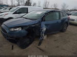 2018 Ford Focus Sel Blue vin: 1FADP3H2XJL243759