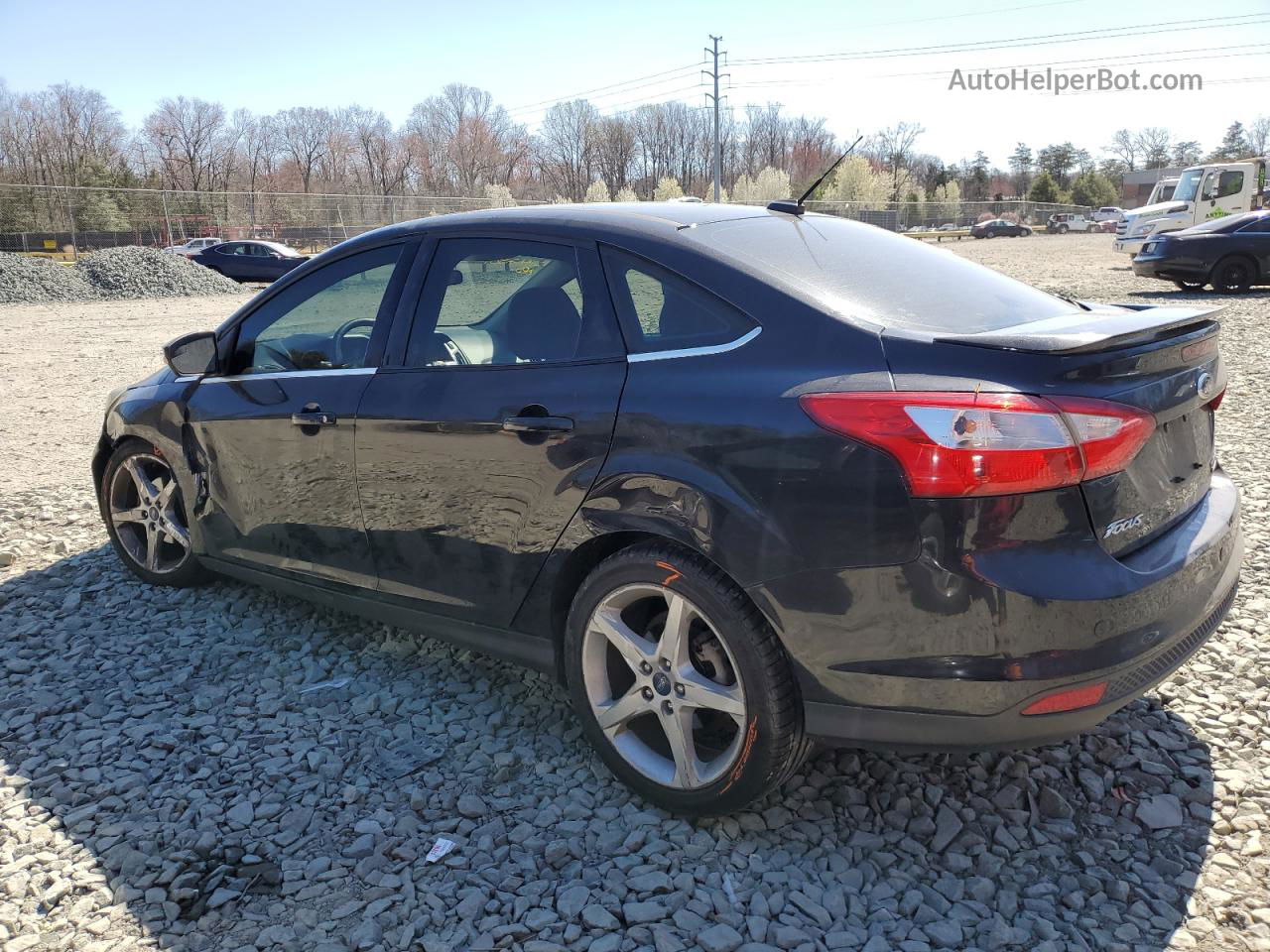 2013 Ford Focus Titanium Black vin: 1FADP3J20DL217895