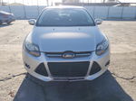 2014 Ford Focus Titanium Серебряный vin: 1FADP3J20EL198959