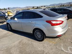 2014 Ford Focus Titanium Серебряный vin: 1FADP3J20EL198959