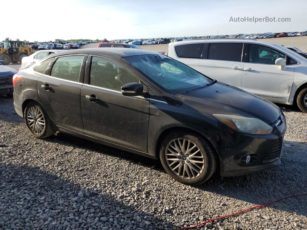 2013 Ford Focus Titanium Black vin: 1FADP3J21DL270671