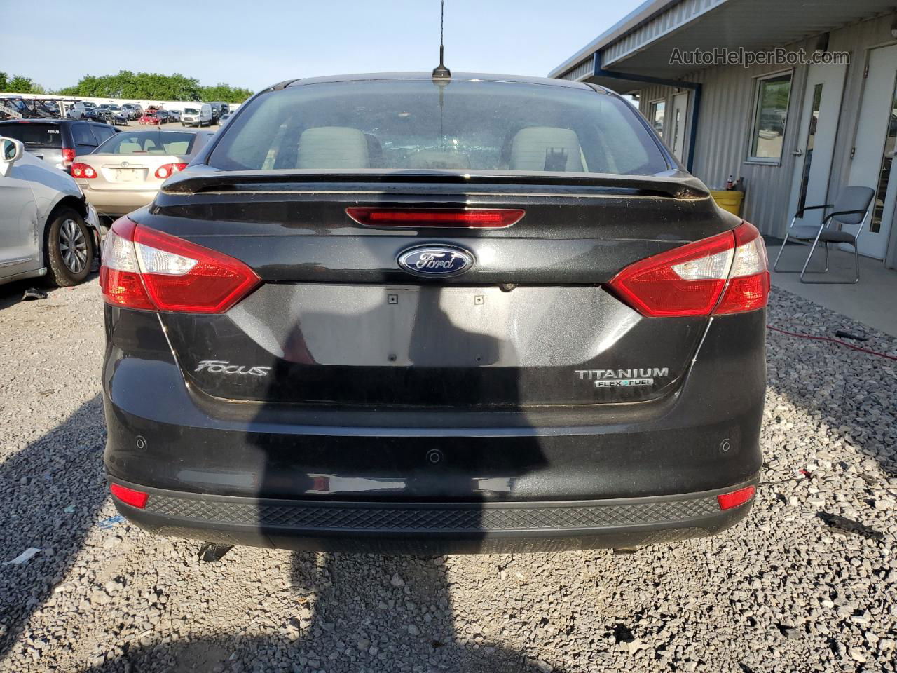 2013 Ford Focus Titanium Черный vin: 1FADP3J21DL270671