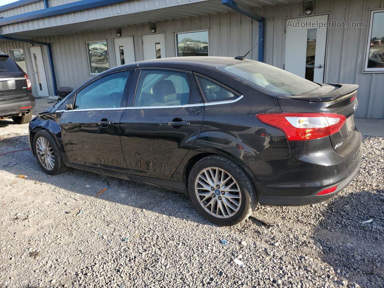 2013 Ford Focus Titanium Черный vin: 1FADP3J21DL270671