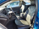 2014 Ford Focus Titanium Синий vin: 1FADP3J21EL206826