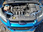 2014 Ford Focus Titanium Синий vin: 1FADP3J21EL206826