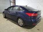 2017 Ford Focus Titanium Blue vin: 1FADP3J21HL324475