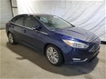 2017 Ford Focus Titanium Blue vin: 1FADP3J21HL324475