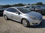 2016 Ford Focus Titanium Silver vin: 1FADP3J22GL207471