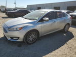 2016 Ford Focus Titanium Silver vin: 1FADP3J22GL207471