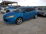 2013 Ford Focus Titanium Blue vin: 1FADP3J23DL359870