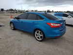 2013 Ford Focus Titanium Blue vin: 1FADP3J23DL359870