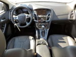 2014 Ford Focus Titanium Синий vin: 1FADP3J23EL130848