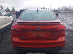 2018 Ford Focus Titanium Красный vin: 1FADP3J23JL273230