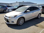 2013 Ford Focus Titanium Silver vin: 1FADP3J24DL222744