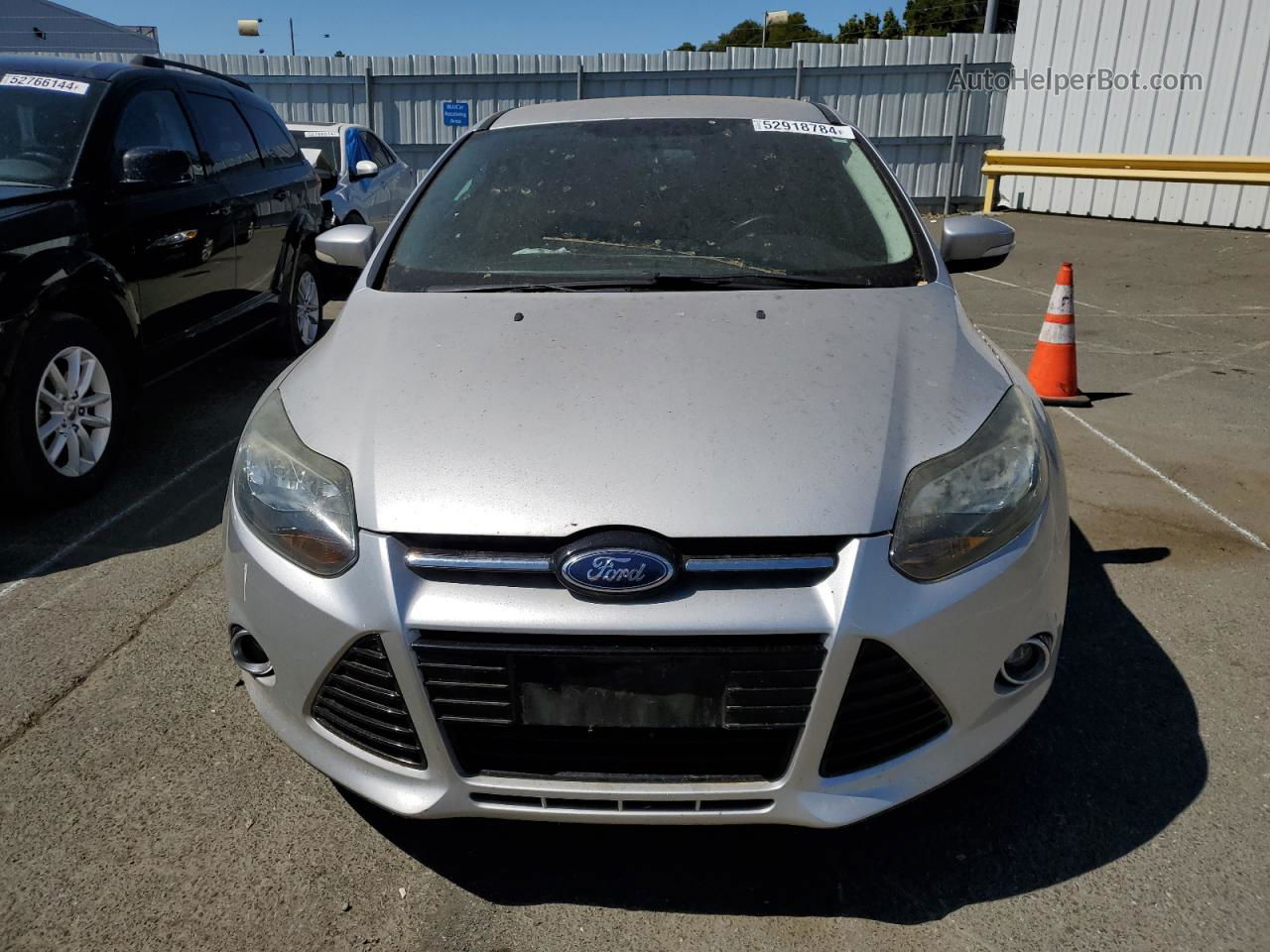 2013 Ford Focus Titanium Silver vin: 1FADP3J24DL222744