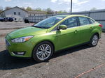 2018 Ford Focus Titanium Green vin: 1FADP3J24JL252838