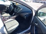 2018 Ford Focus Titanium White vin: 1FADP3J24JL314934