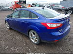 2013 Ford Focus Titanium Blue vin: 1FADP3J25DL194615