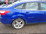 2013 Ford Focus Titanium Blue vin: 1FADP3J25DL194615