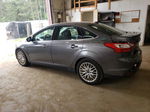 2013 Ford Focus Titanium Серый vin: 1FADP3J25DL244610