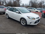 2014 Ford Focus Titanium White vin: 1FADP3J25EL309778