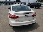 2014 Ford Focus Titanium White vin: 1FADP3J25EL345471