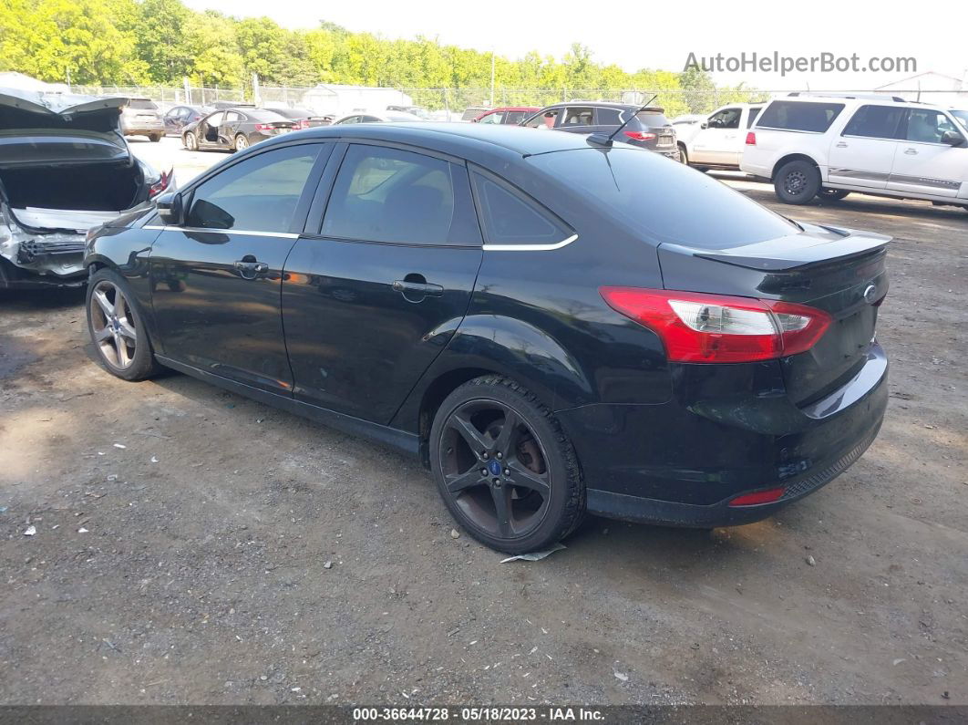 2013 Ford Focus Titanium Черный vin: 1FADP3J26DL379613