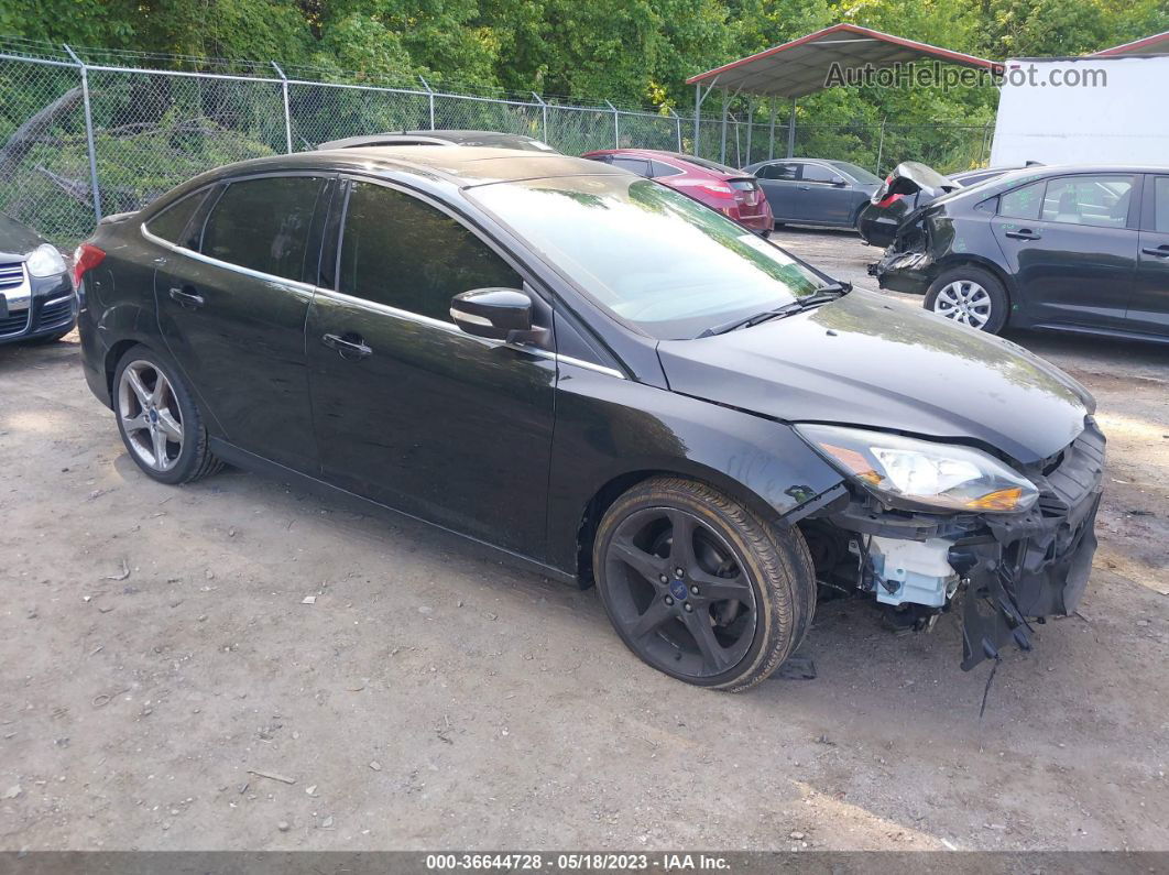 2013 Ford Focus Titanium Black vin: 1FADP3J26DL379613