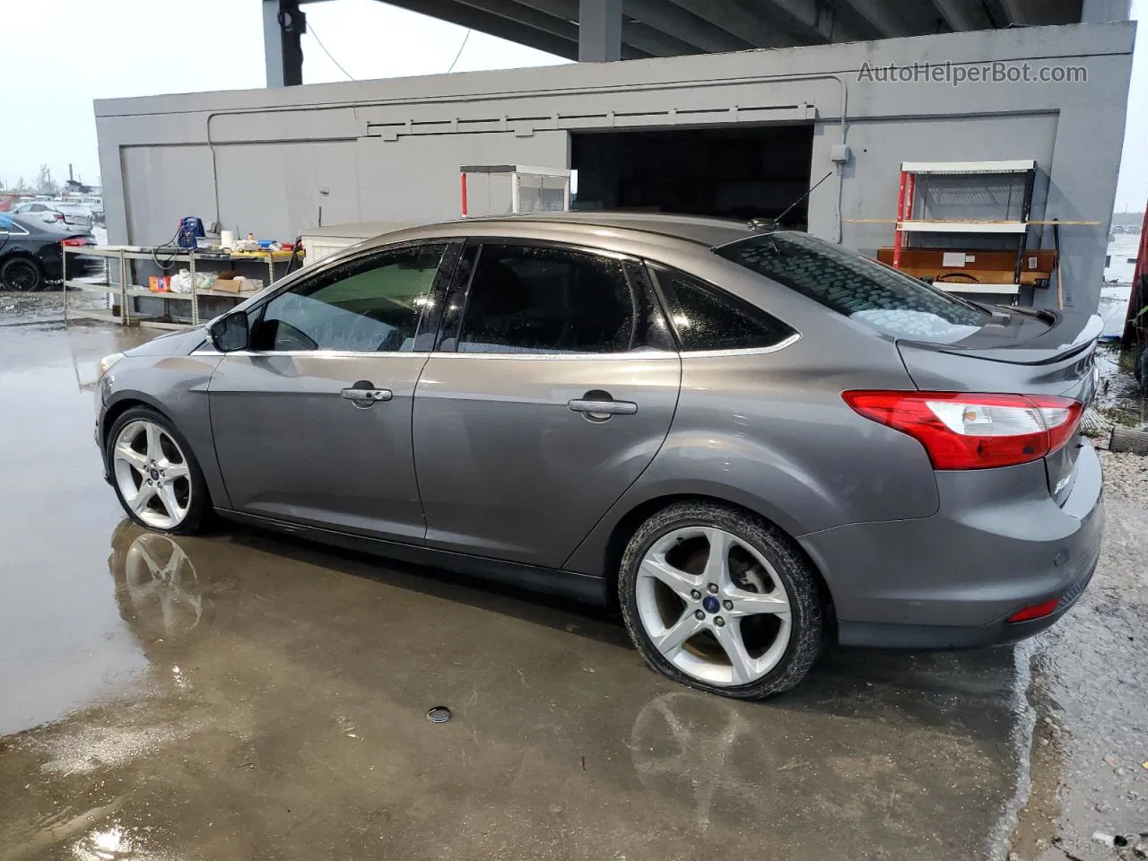 2014 Ford Focus Titanium Charcoal vin: 1FADP3J26EL350307