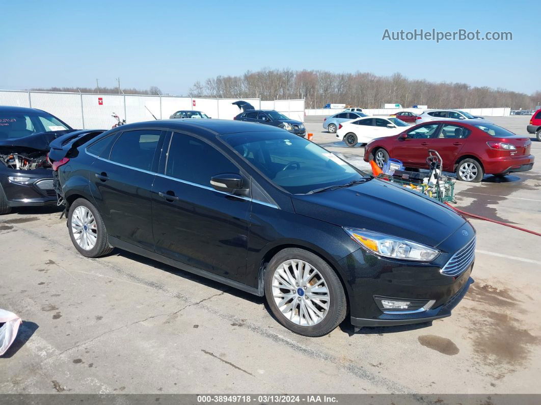 2015 Ford Focus Titanium Black vin: 1FADP3J26FL338563