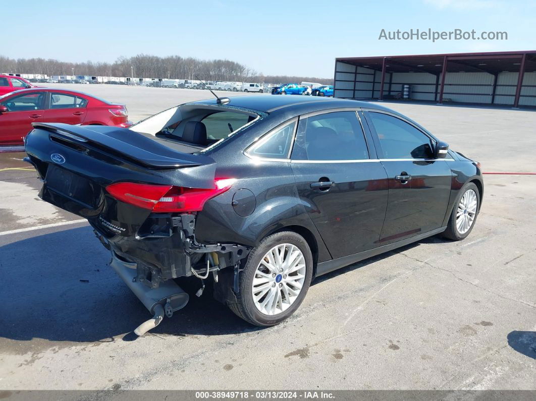 2015 Ford Focus Titanium Black vin: 1FADP3J26FL338563