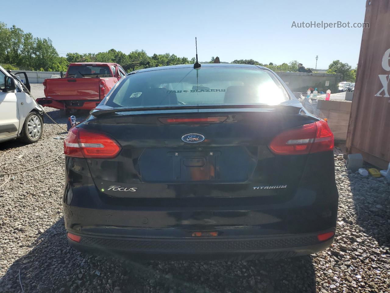 2018 Ford Focus Titanium Black vin: 1FADP3J26JL261699