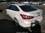 2014 Ford Focus Titanium White vin: 1FADP3J27EL115429