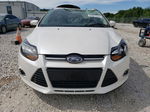 2014 Ford Focus Titanium White vin: 1FADP3J27EL240527