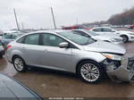 2016 Ford Focus Titanium Silver vin: 1FADP3J27GL343143