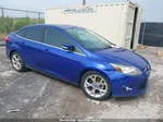 2013 Ford Focus Titanium Blue vin: 1FADP3J28DL204425