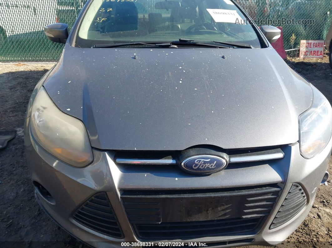 2014 Ford Focus Titanium Gray vin: 1FADP3J28EL222411