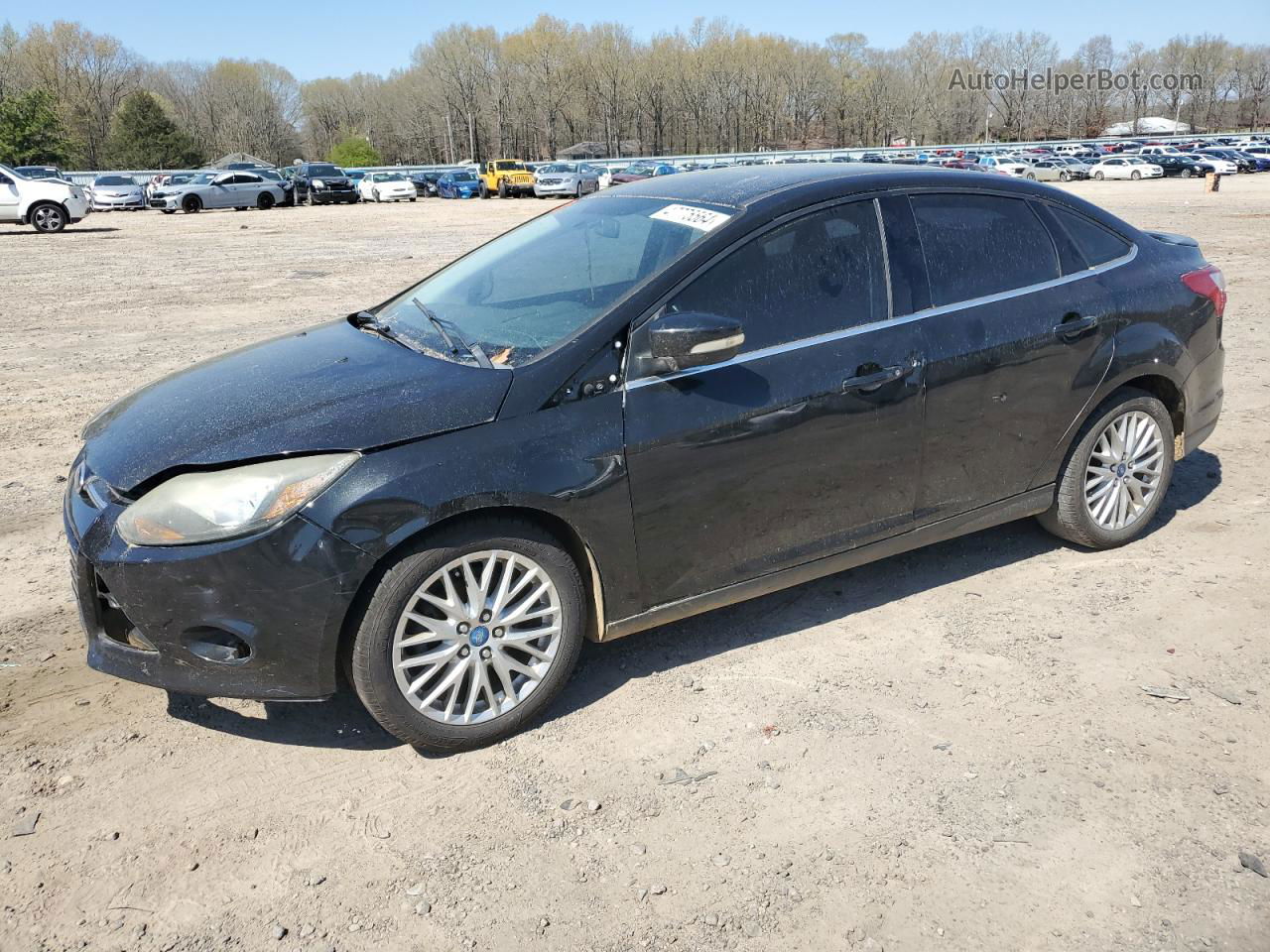 2013 Ford Focus Titanium Black vin: 1FADP3J29DL241032