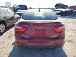 2014 Ford Focus Titanium Темно-бордовый vin: 1FADP3J29EL184154