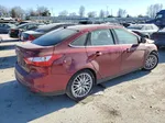 2014 Ford Focus Titanium Темно-бордовый vin: 1FADP3J29EL184154