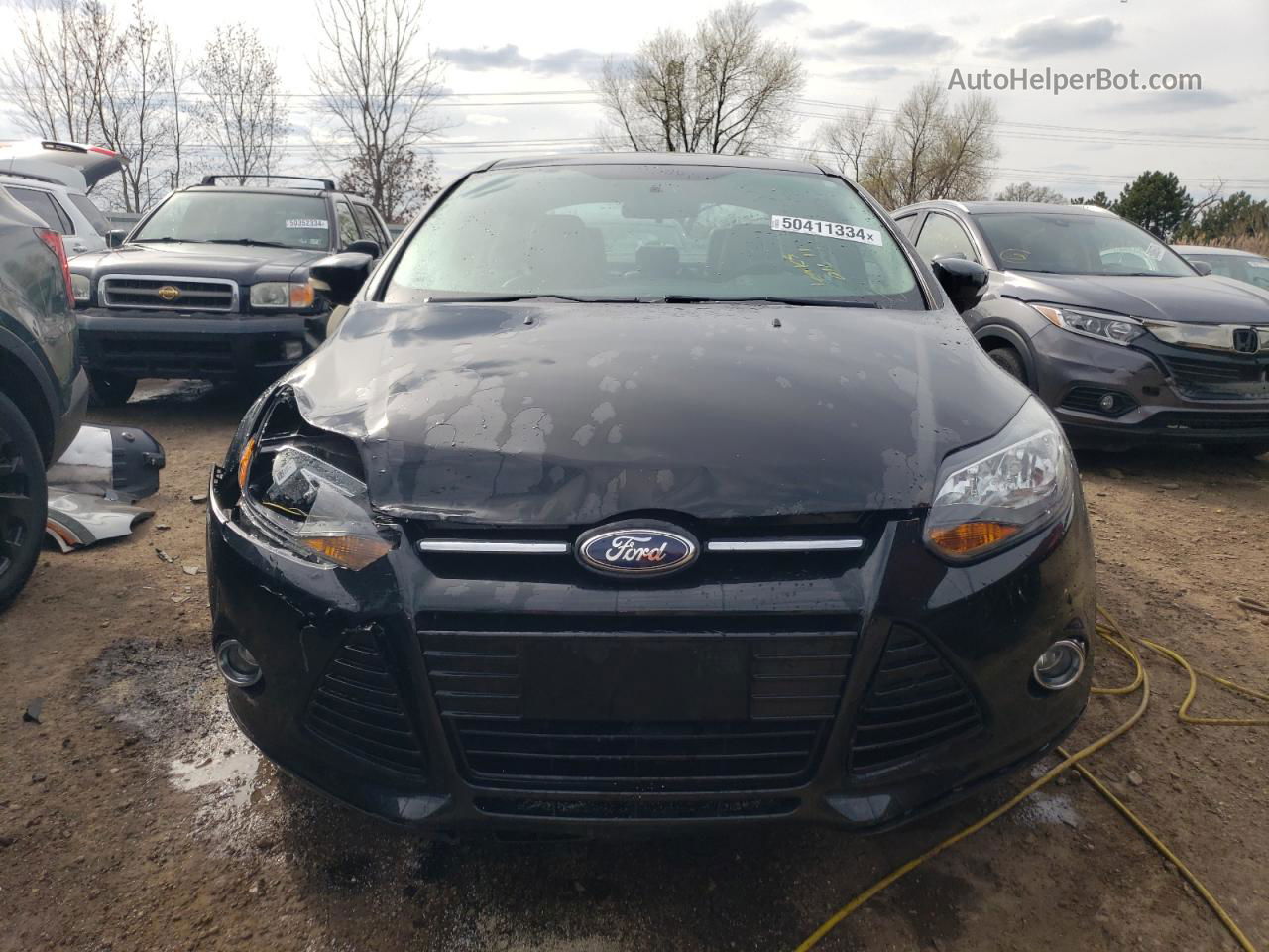 2013 Ford Focus Titanium Black vin: 1FADP3J2XDL105072