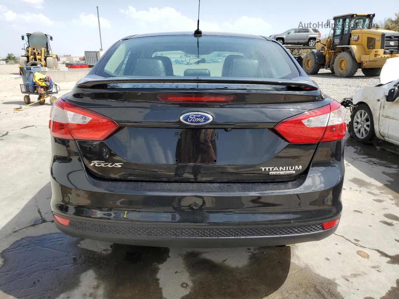 2013 Ford Focus Titanium Black vin: 1FADP3J2XDL117044