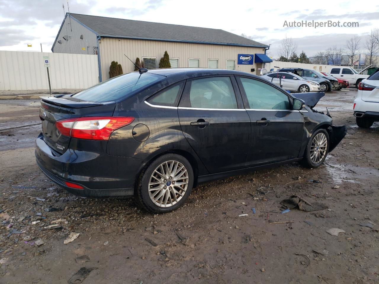 2013 Ford Focus Titanium Black vin: 1FADP3J2XDL137164